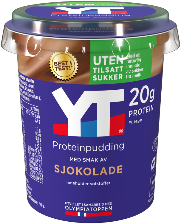 Yt protein sjokopudding   190g