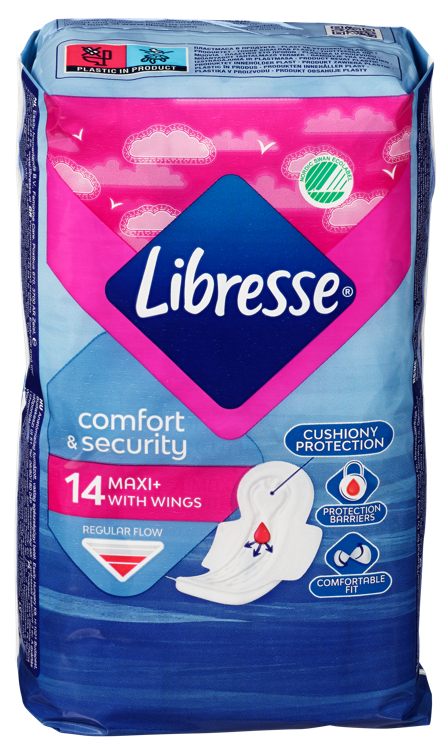 Libresse normal wings   14 stk