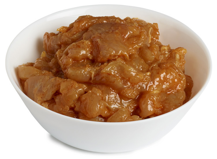 Kyllingfilet strimlet marinert 2,5kg