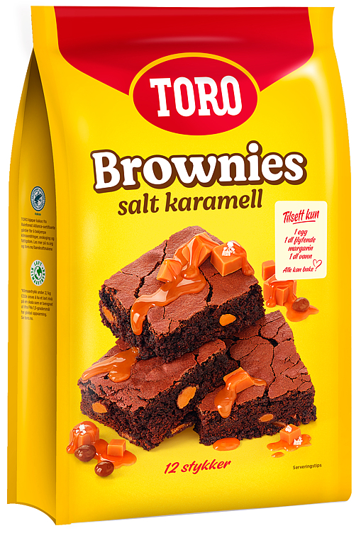 Brownies salt karamell   541g
