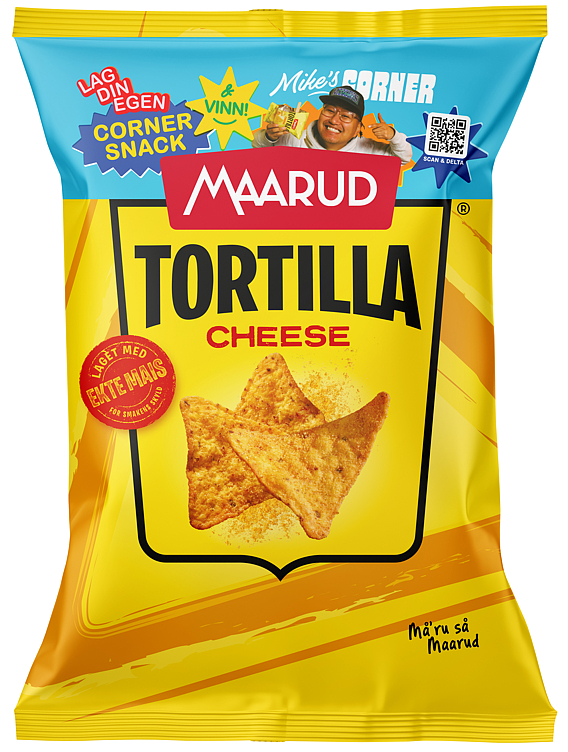 Tortillachips ost  185g