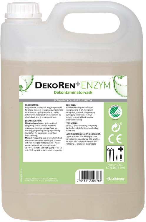 Dekoren+ enzym    5,7kg