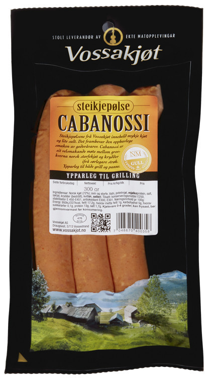 Cabanossi grillpølse   300g