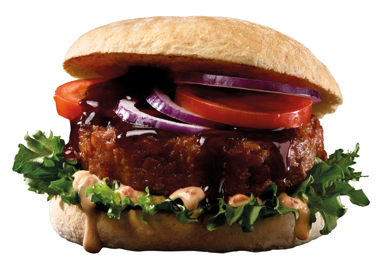 Vegetar stekt burger 51x112g  5,712kg