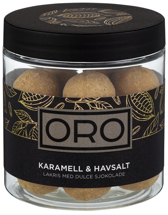 Lakriskuler med karamell og havsalt  140g