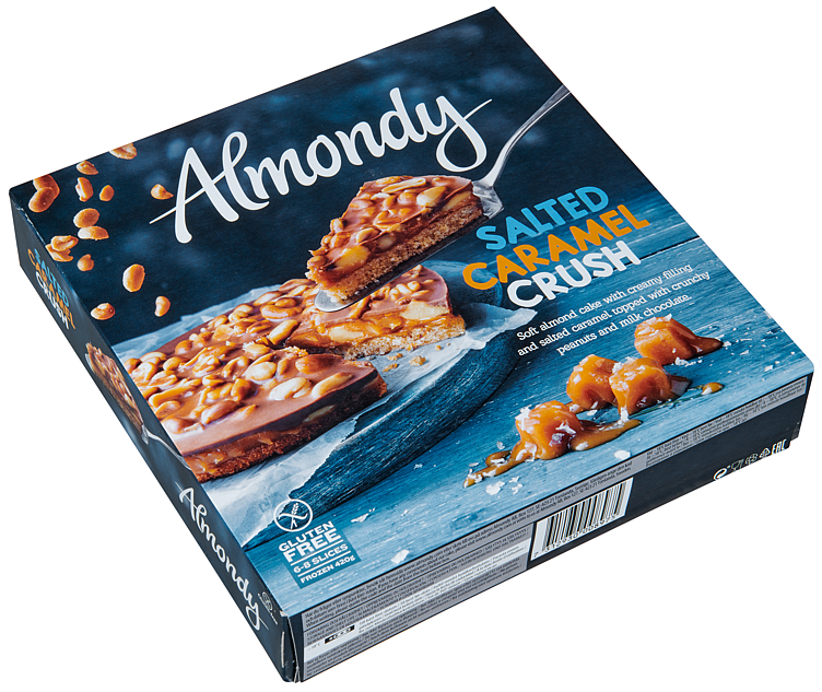 Salted caramel cake 420g