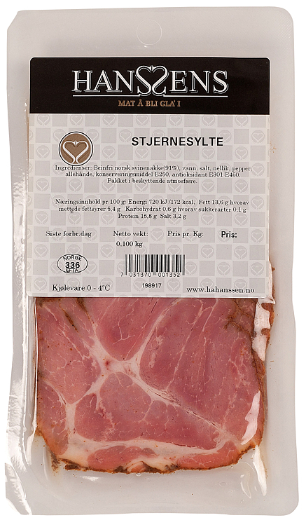 Stjernesylte skivet   100g