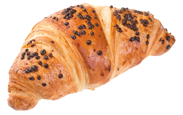 Croissant m/sjokolade kartong 32 stk 3,2kg