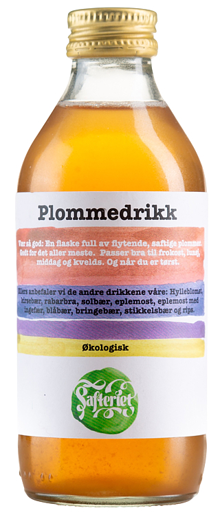 Plommedrikk økol. 24x0,25l