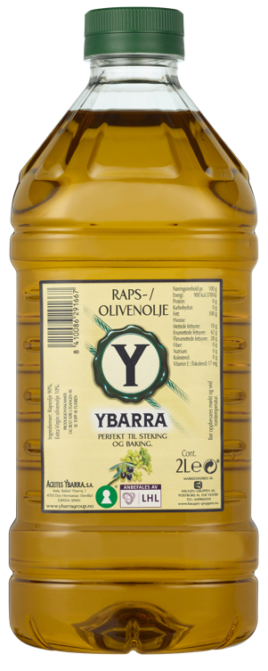 Raps & olivenolje   2l