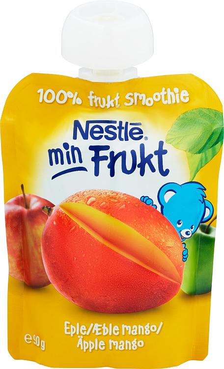 Min frukt eple mango smoothie  90g