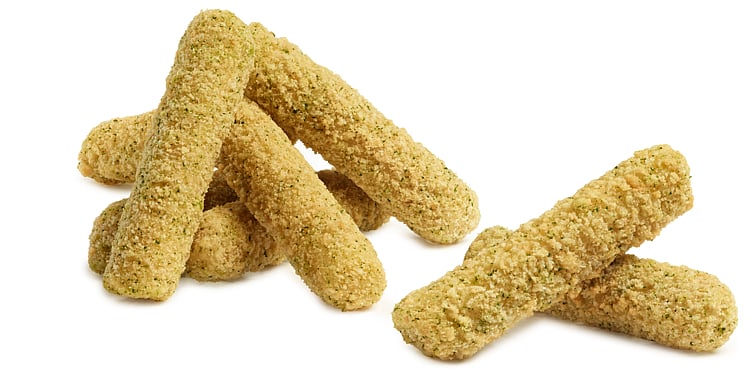 Breaded mozzarella sticks  1kg