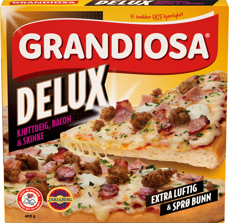 Delux kjøttdeig & bacon 465g
