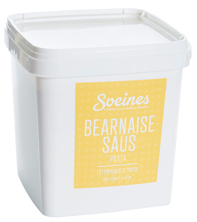 Bearnaisesaus pasta glutenfri 19l   4kg