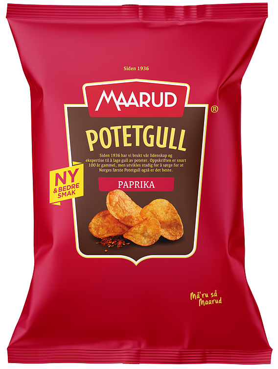 Potetgull paprika  250g