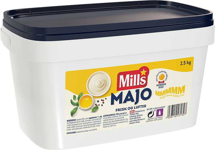Mills majo   2,5kg