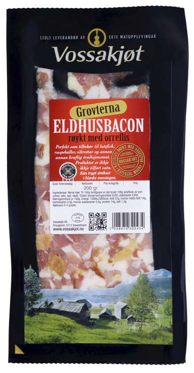 Grovterna eldhusbacon    200g