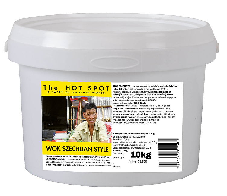 Wok szechuan style   2,5kg