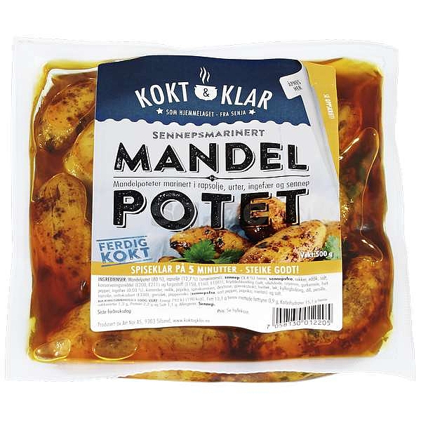 Sennepsmandel      500g