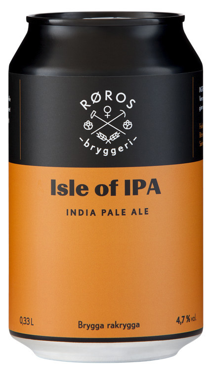 Røros bryggeri isle of ipa bx   4,7%   24x33cl