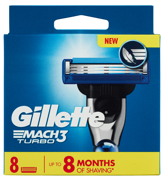 Barberblad mach 3 turbo   8stk