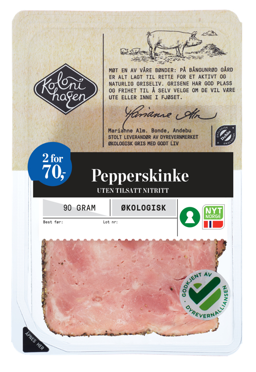 Pepperskinke økol.  90g