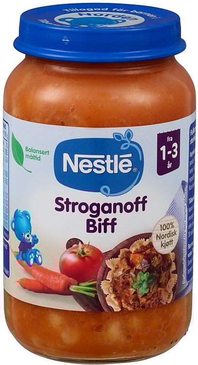 Naturnes stroganoff biff 1-3år 220g
