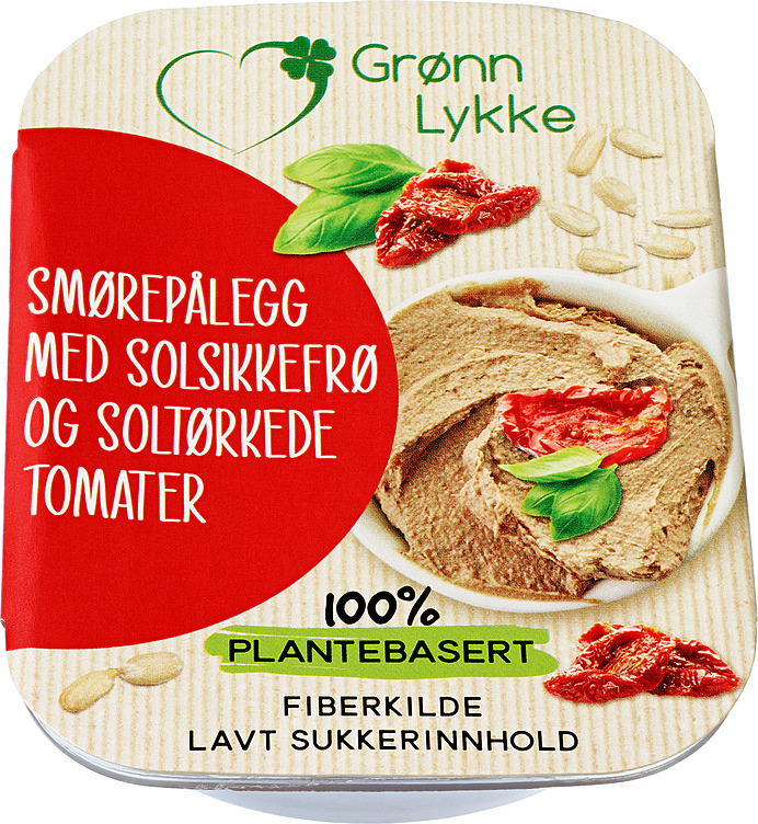 Smørepålegg m/solsikkefrø og soltørkede tomater   125g