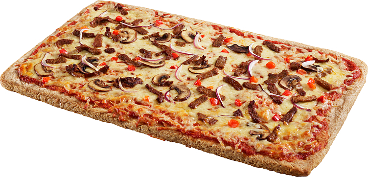 Gastronorm pizzabunn grov prebakt 12stk 7,8kg