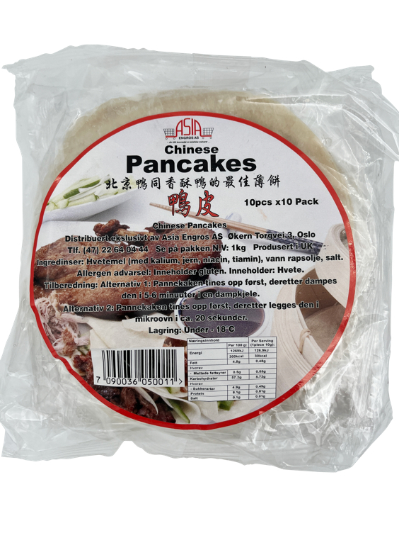 Pannekake for krispy and stor deig 10x10x10    1kg