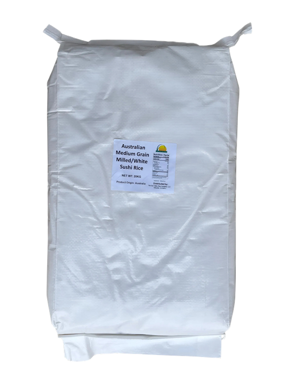 Sushi rice medium grain calrose   20kg