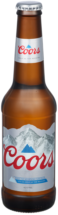 Coors fl   4,3%   24x33cl