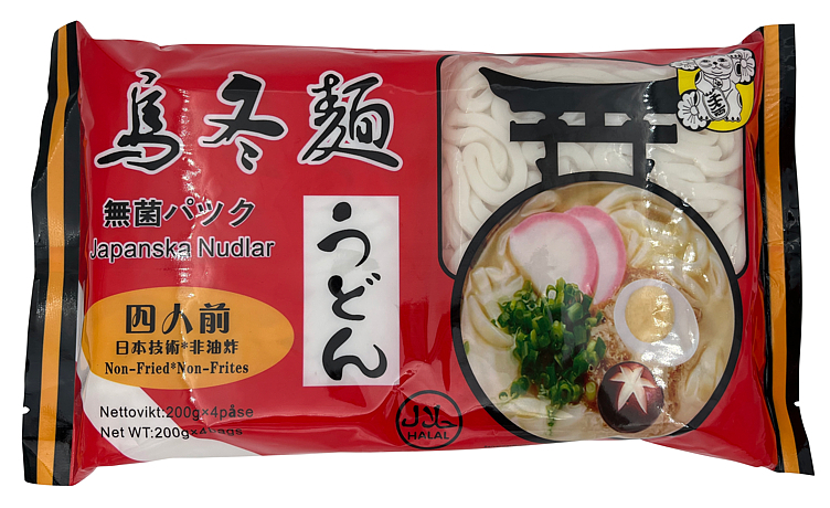 Udon noodle 4 plater a 200g   800g
