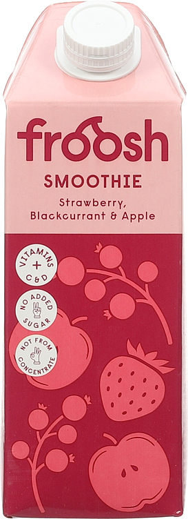 Smoothie jordbær, solbær & eple   750ml