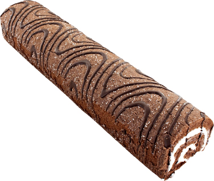 Rullekake sjoko m/smørkrem 4stk 450g