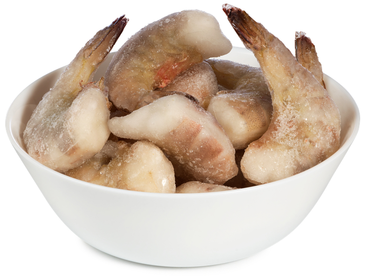 Scampi 21/25 rå hlso 25% glasering   1kg