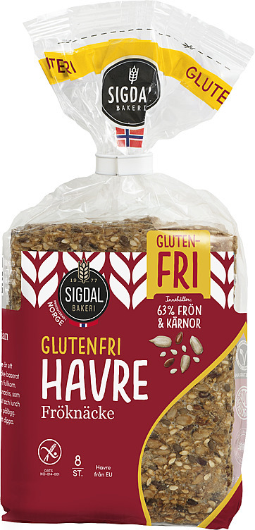 Knekkebrød havre glutenfri  190g