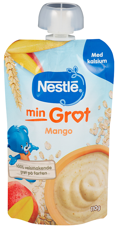 Min grøt mango spiseklar 6m   110g