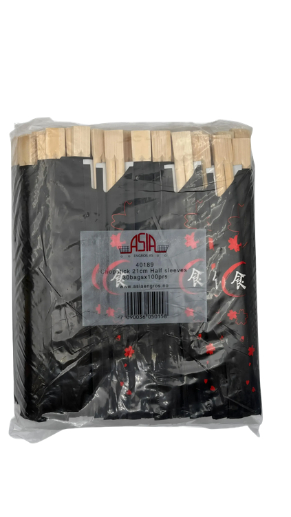 Spisepinner, bambus 21cm sushi   100stk