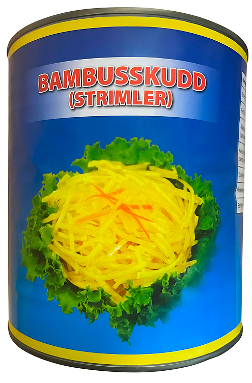 Bambus skudd, revet     3kg