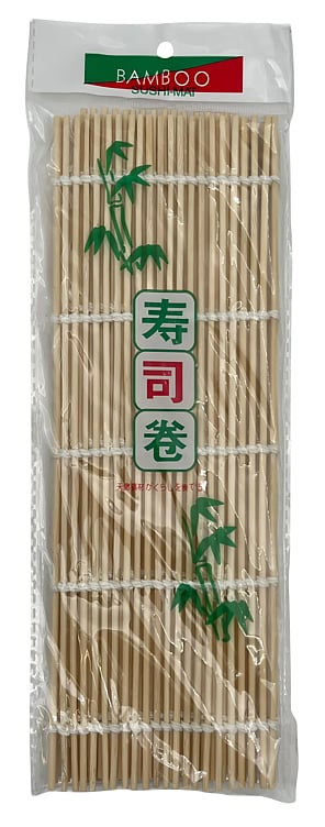 Sushi bamboo scroll 24cm   1x200stk