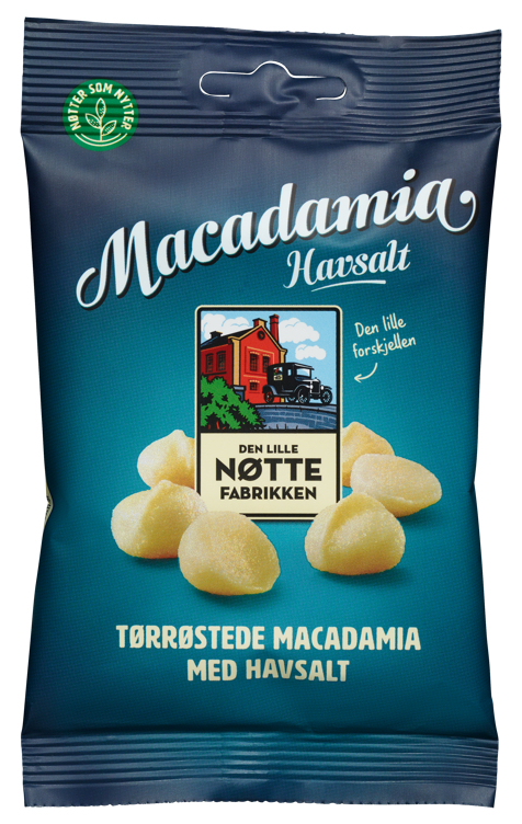 Macadamia havsalt  50g
