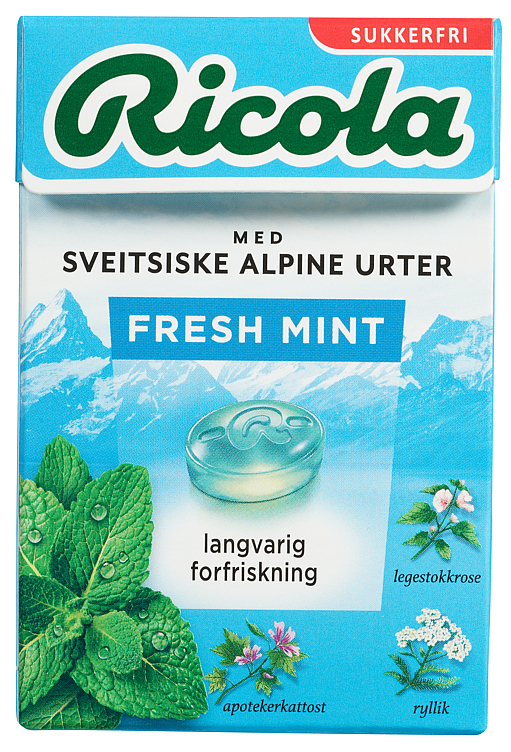 Ricola fresh mint sf  50g