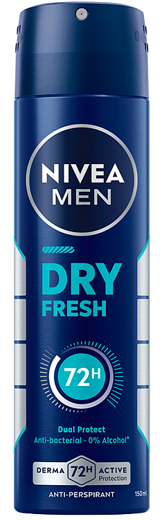 Deo dry fresh spray  150ml