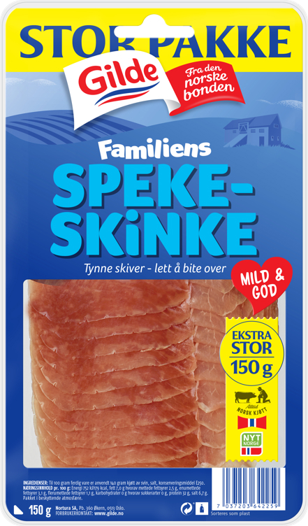Familiens spekeskinke 150g