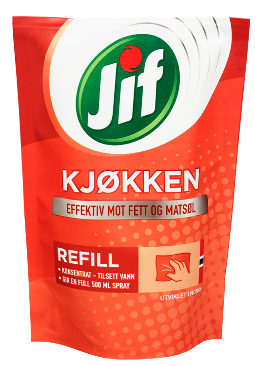 Jif kjøkken spray refill  250ml