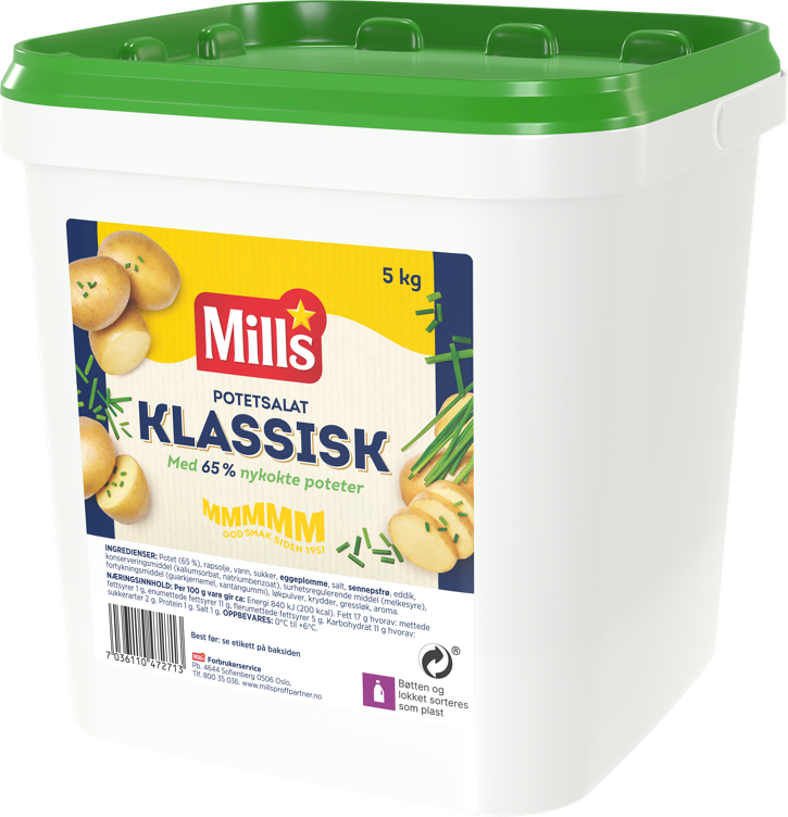 Potetsalat klassisk  5kg