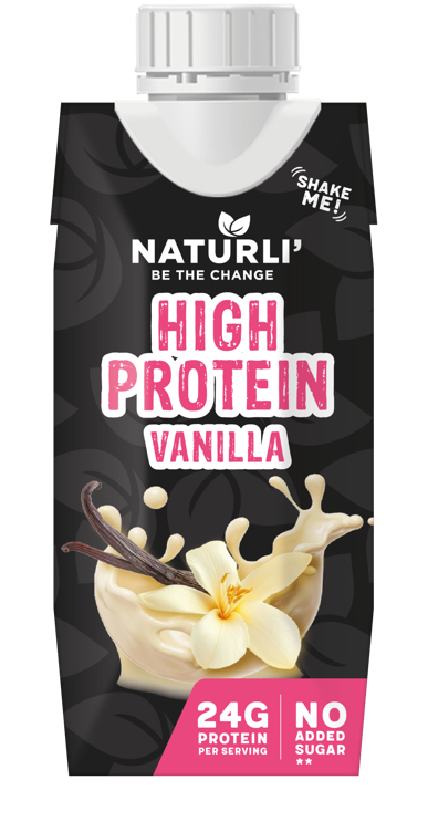 Naturli high protein vanilla  330ml