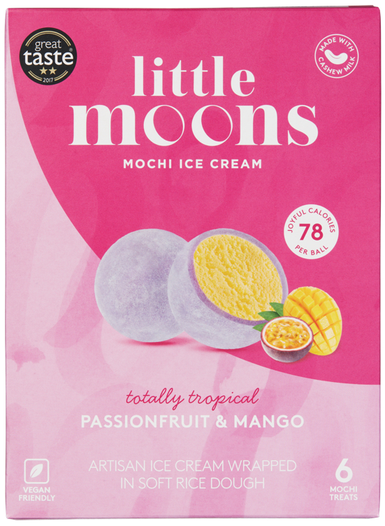 Frozen passion fruit ice cream mochi   192g   6pk
