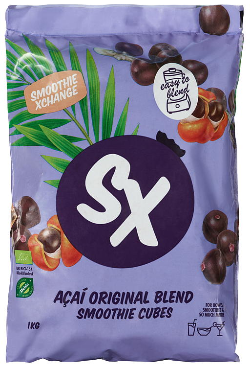 Acai cubes økol.  1kg